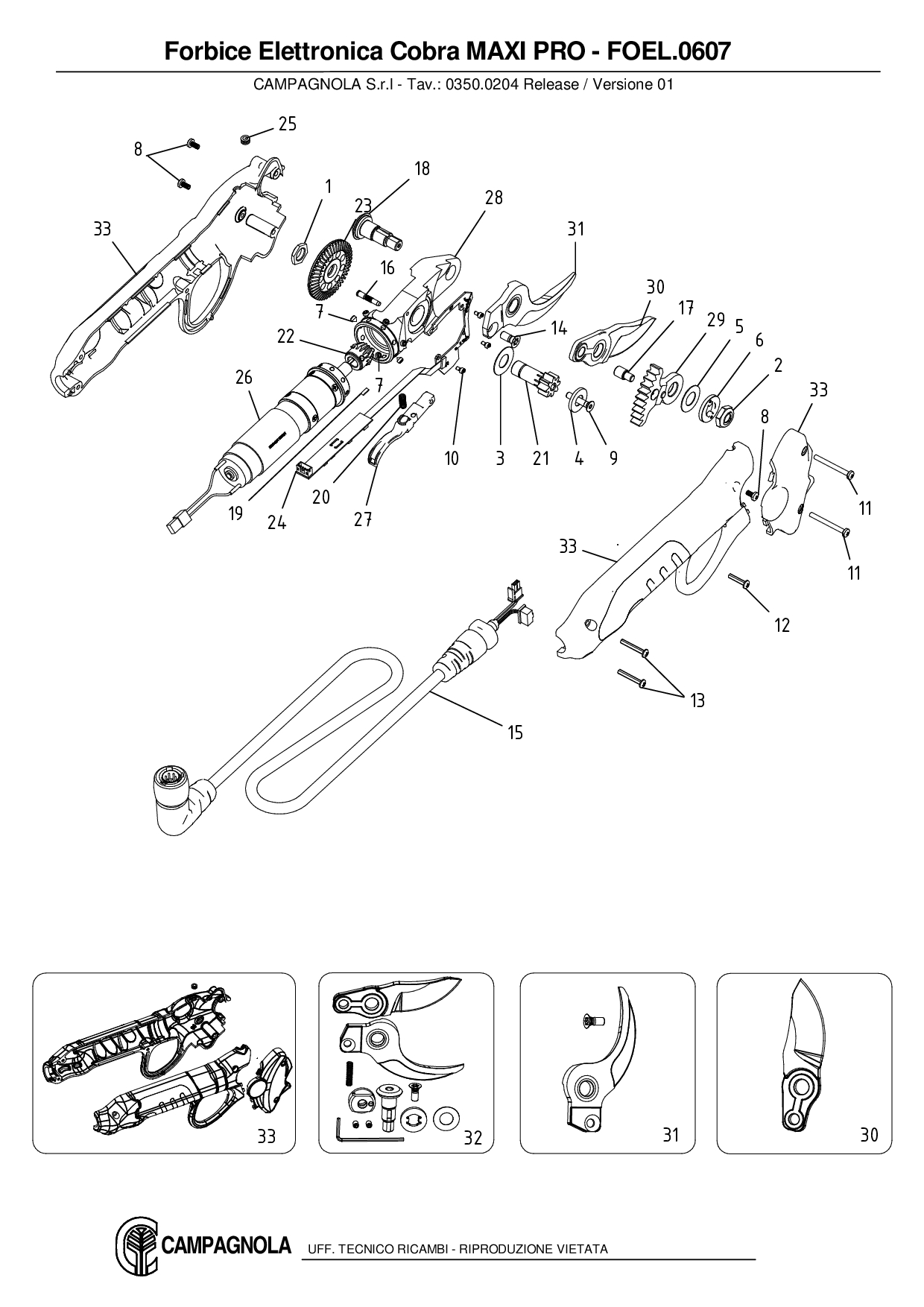 FOEL.0607_Forbice Elettronica Cobra MAXI PRO